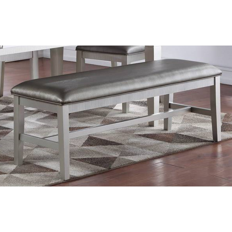 Banc en simili-cuir