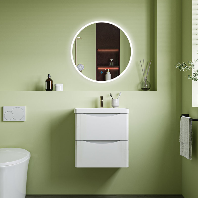 Maxine Round Mirror, 80 cm x 80 cm