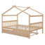 Lit en bois avec couchette-1131803765