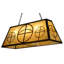 Luminaire suspendu linéaire 9 lumières