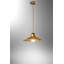 Grasso 1 - Light Gold Single Pendant