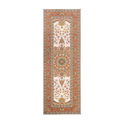 Zahara Amber Performance Flatweave Washable Indoor / Outdoor Rug
