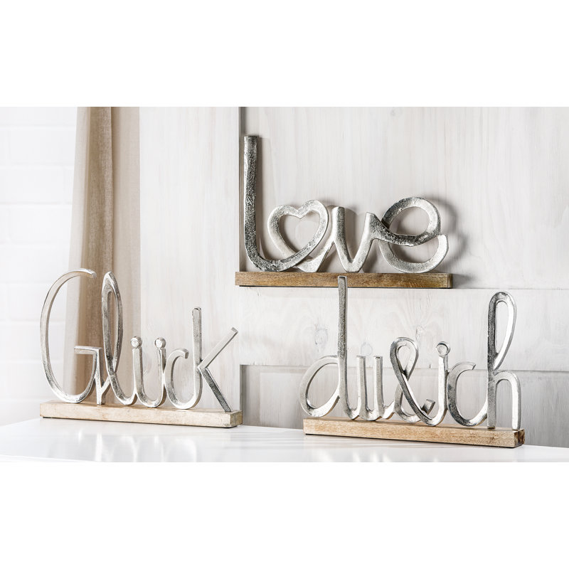Bevash Text & Numbers Letter Block
