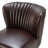 Euclid 26" W Faux Leather Tufted Side Chair With Metal Base-59806075