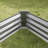 Metal Raised Garden Flower Bed - 43.85 In. Wide X 11.96 High , Rust Vegetable Kit 45.67 Deep Height , Practical-161003922-161003925