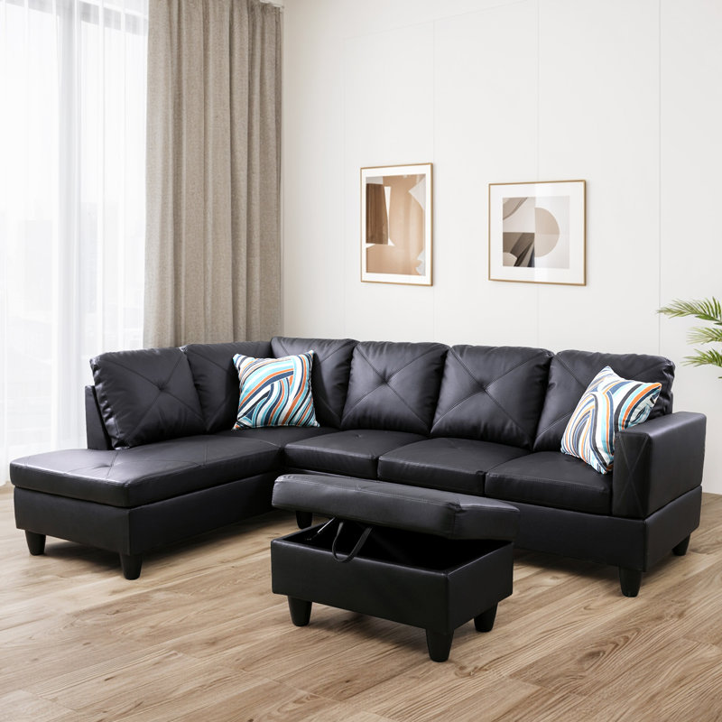 Canapé modulaire Aprilmarie, Accoudoir à droite (vu de face)