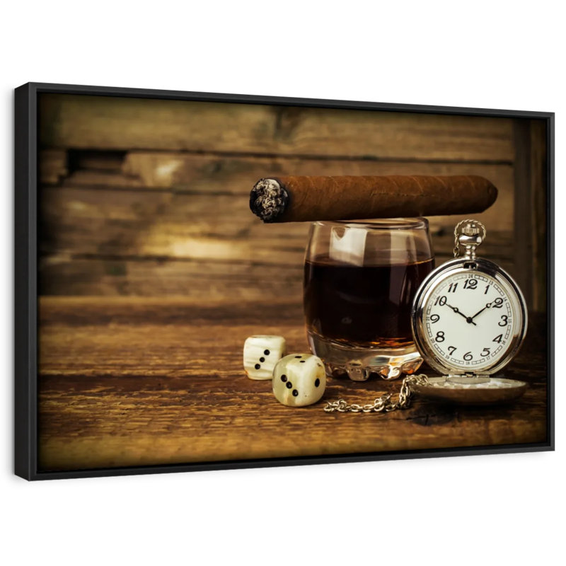 " Late Night Drinks Canvas Print ", 9" H x 13" W