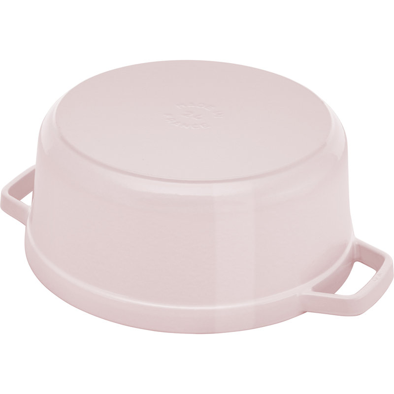 Staub Cast Iron 4-Qt Round Dutch Oven - Peony Pink
