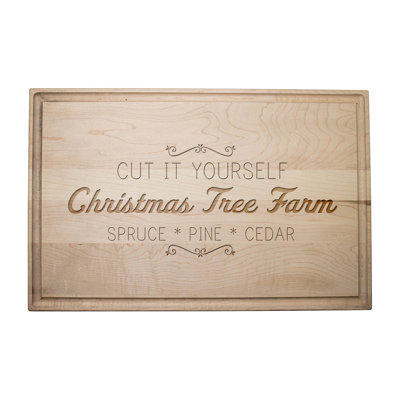Christmas Tree Farm Cutting Board