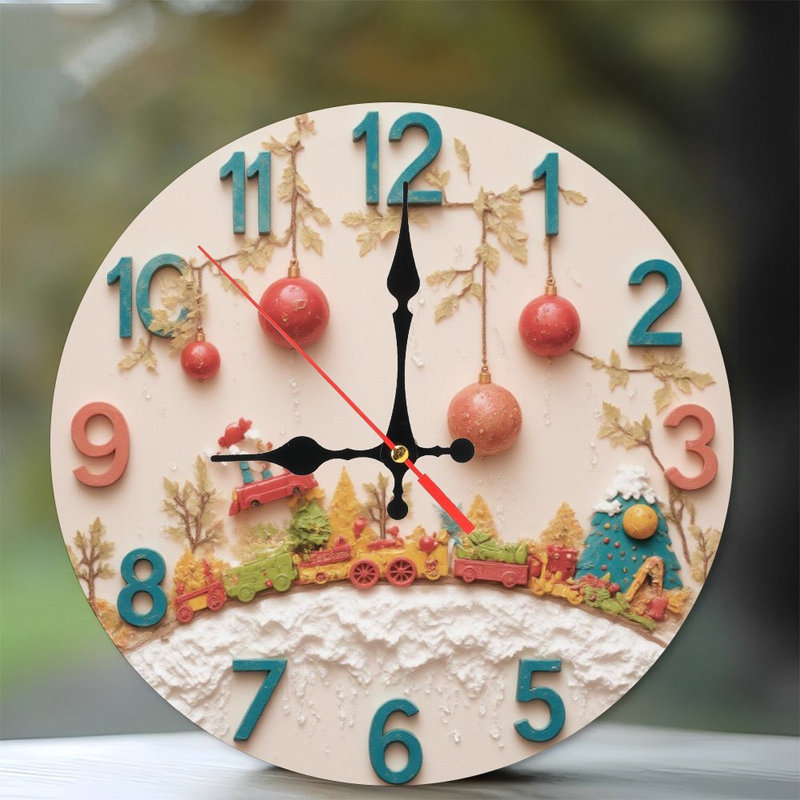 Horloge néon
