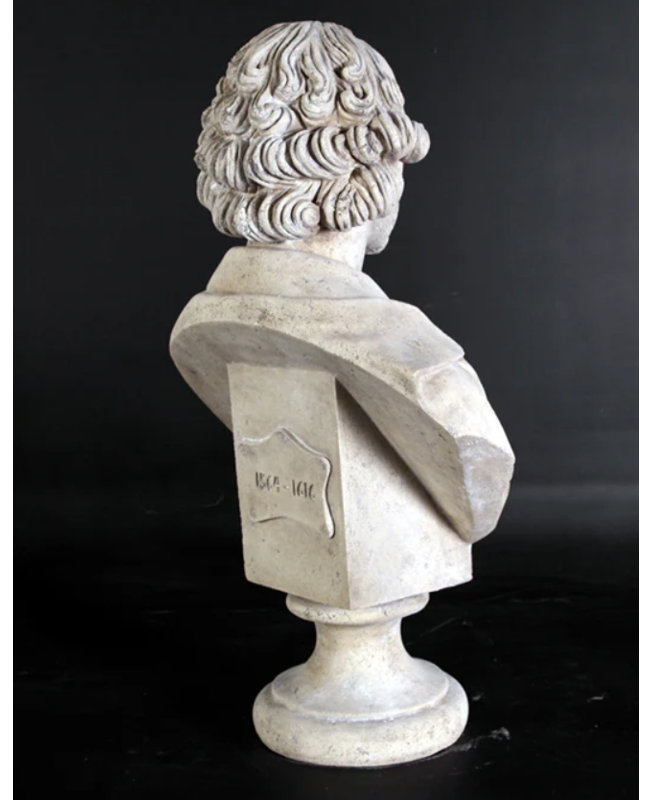 Statue buste William Shakespeare