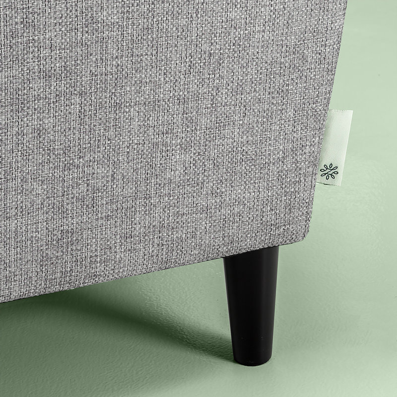 Helvey Upholstered 70.9'' Sofa, Light Gray
