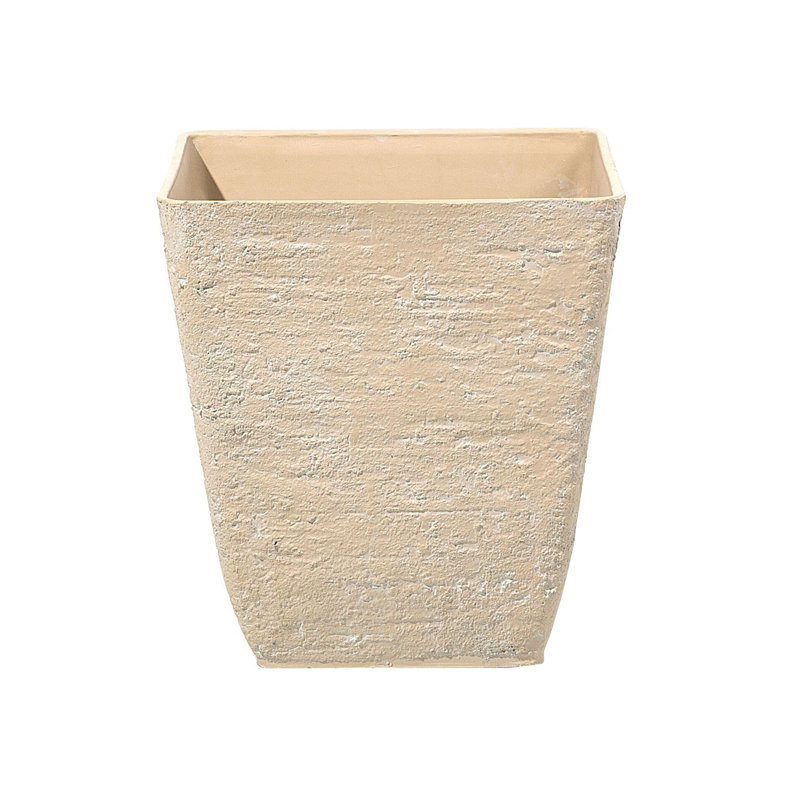 Adele Pot Planter, Beige, 43cm H x 39cm W x 39cm D