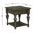 Aisja Solid and Engineered Wood End Table with Drawer and Open Shelf
