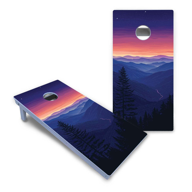 Ensemble de cornhole toutes saisons en composite du parc national des Great Smokey Mountains, Ajouter un étui de transport