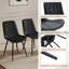 Chaise rembourrée en similicuir moderne-204951180