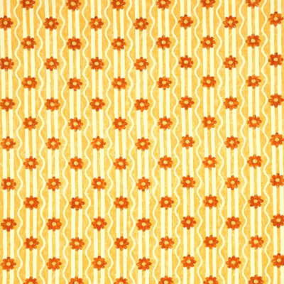 River Flower 100% Linen Fabric