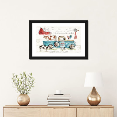 «Down on the Farm I» par Anne Tavoletti - reproduction d'art
