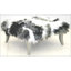 Square Cotton Ottoman