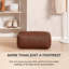 Repose-pieds Adelene Jae Florence - 20 x 12 x 10-813133435-1048995338