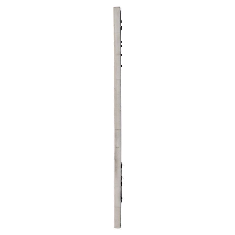 Vivienne Bone Inlay Wall Mirrored, Brown