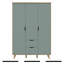 Vankka Manufactured Wood Wardrobe-110967276
