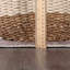 Tapis brun en polyester tissé à la machine Lunagrace-1424773899