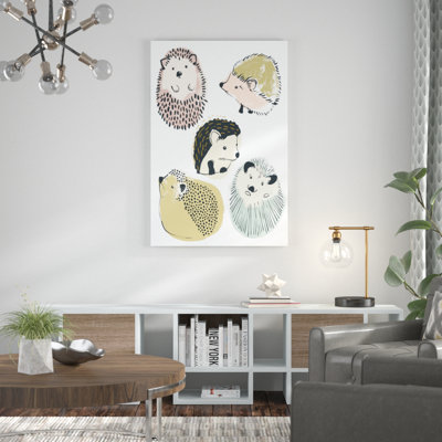 Prickle Pals I by June Erica Vess - Painting Print
