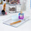 Ensemble de maquillage pour comptoir et tiroirs iDesign - Collection Luci - ensemble de 3 transparents
