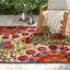 Lensing Floral Indoor / Outdoor Area Rug-144676120
