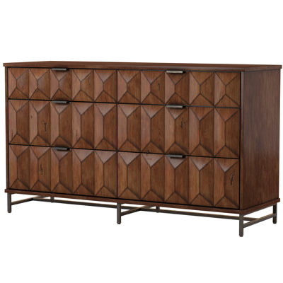 Commode double 6 tiroirs Dalhart