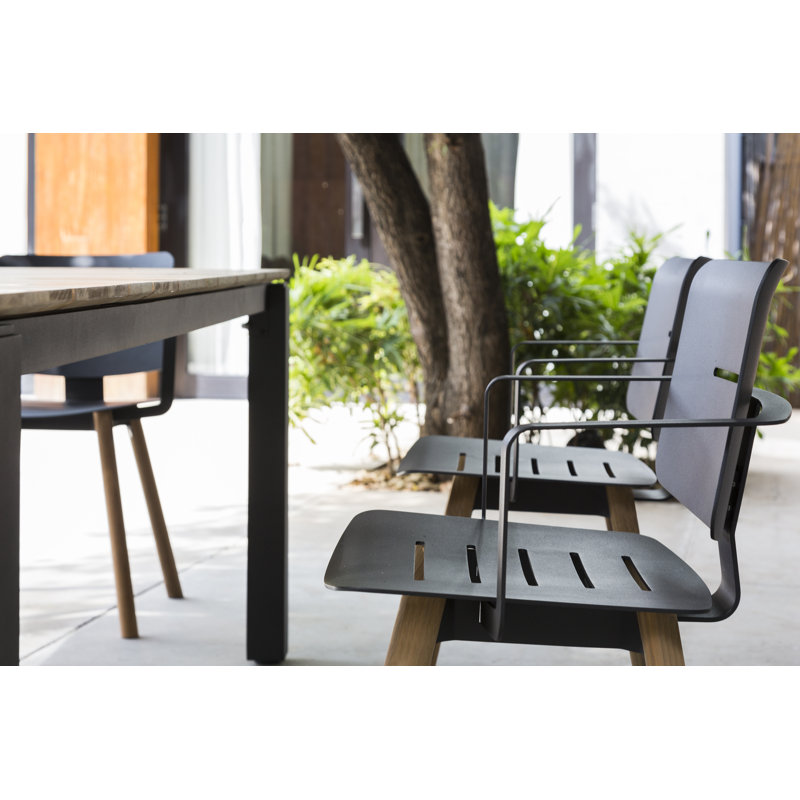 Coco Outdoor Dining Armchair, Lemon
