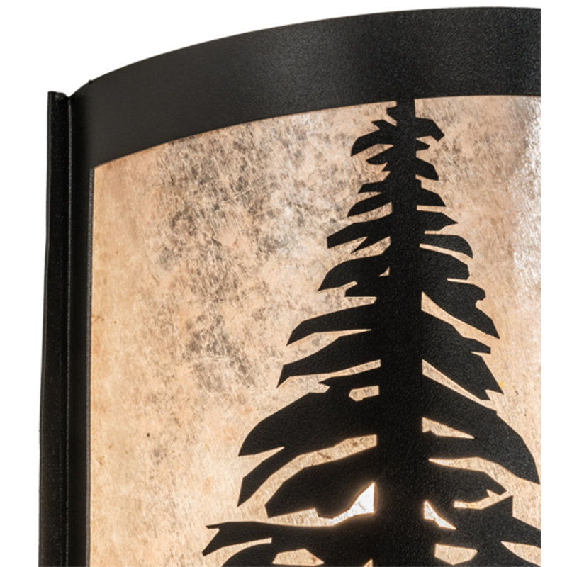 Janaira Steel Flush Mounted Sconce