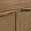 Commode d'appoint tissée 2 portes Palisades