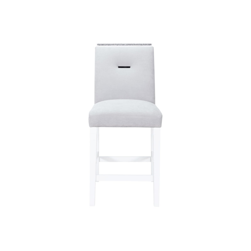 TABOURETS DE BAR ARIYA GREY (ENSEMBLE DE 2)