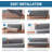 Armless Futon Cover Stretch Sofa Bed Slipcover Protector Elastic Feature Rich Textured High Spandex Small Checks Jacquard Fabric Futon Cover, Machine Washable-724697541