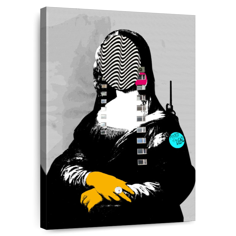 Leisha Mona Lisa Street Pop, H 30 po x l 20 po