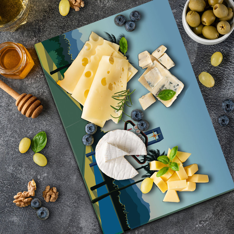 East Urban Home Glass Cutting Board