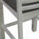 Luz Gathering Height Trestle Table Set w/ Upholstered Chairs