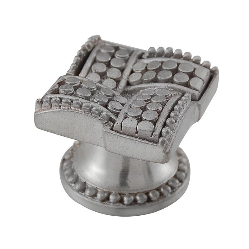 Medici Novelty Knob, Satin Nickel, 1" H x 1" W x 1" D