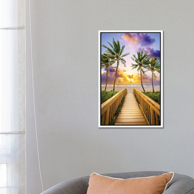 Morning Mood In Paradise, Florida by Susanne Kremer - Gallery-Wrapped Canvas Giclée on Canvas