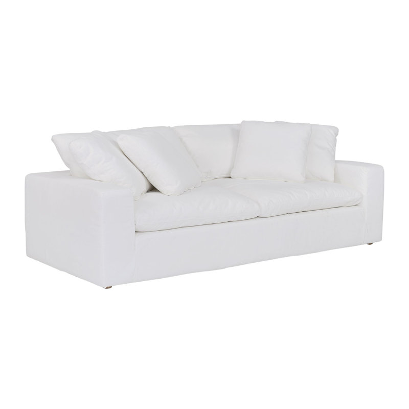 Canapé 96,7 po Kaniylah, Blanc