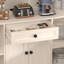 Buffet 51,9 "moderne avec armoire de rangement et tiroir-124567225