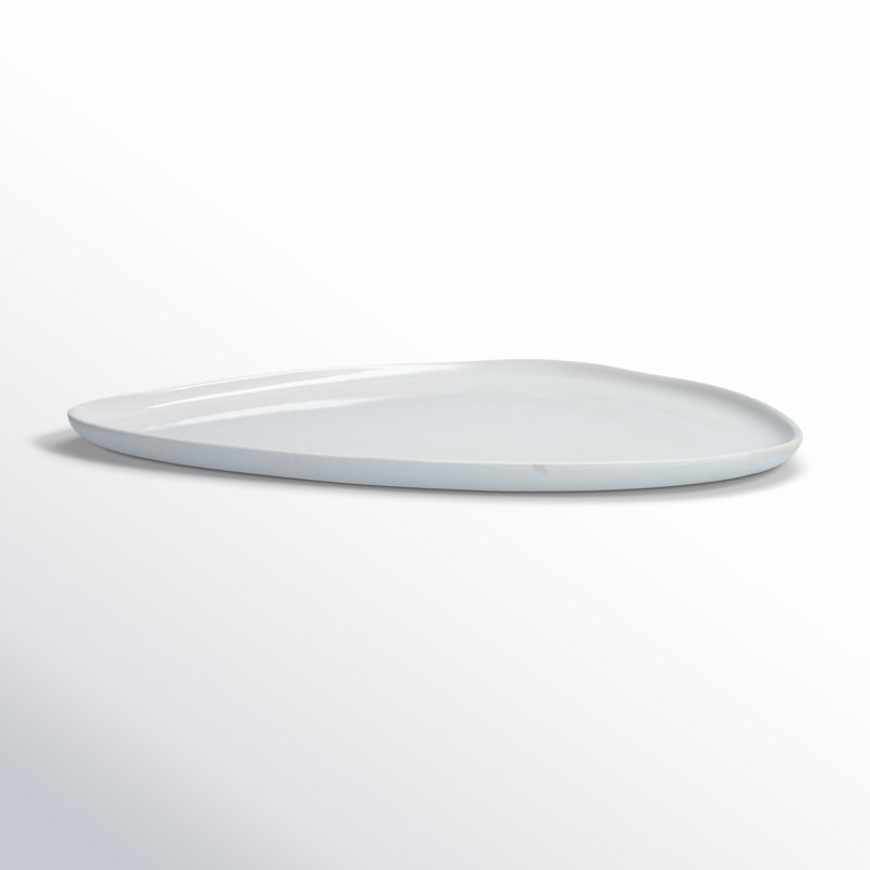 Collection No 1 Stoneware Salad/Dessert Plate, White
