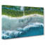 Over The Maldives - Wrapped Canvas Painting-55310196