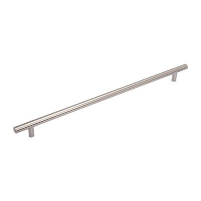 Utopia Alley Carli Pull Handle - Decorative Cabinet Drop Pull Handles For Cabinets And Drawers - Vintage Cabinet Hardware With Hand Finished Brushed Nickel - Metal Drawer Pull Handle, 12.5" Center To Center (Set Of 25)