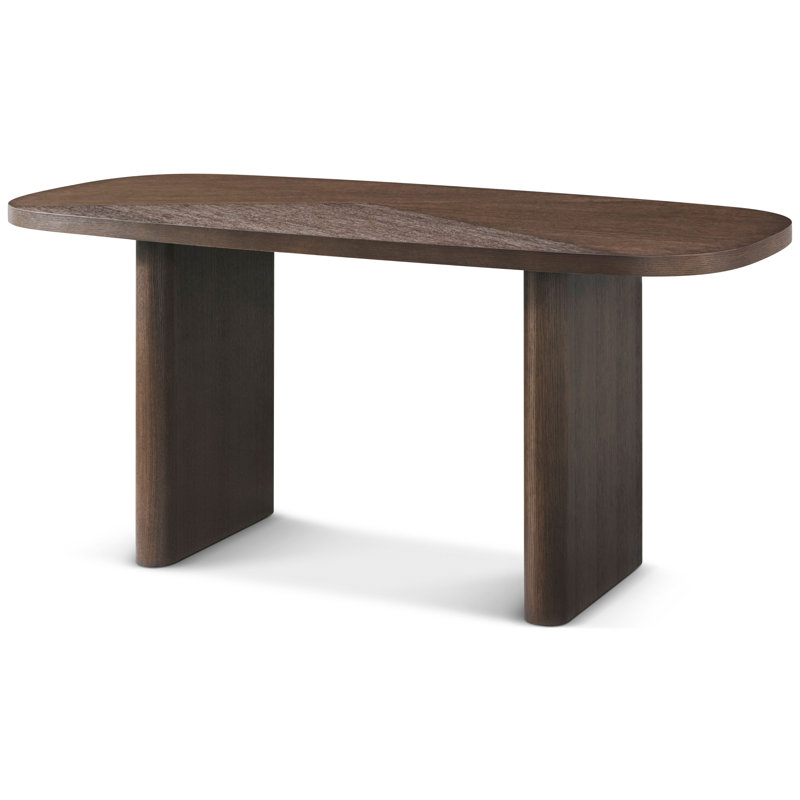 Paris Dining Table, 30" H x 62.99" L x 31.5" W, Brown