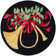 Encratis Hand Hooked Wool Pile Floral Rug in Black