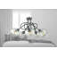 Aliki Glass Semi Flush Mount-1851261147