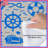 Blue Nautical Icons Comforter-130426675